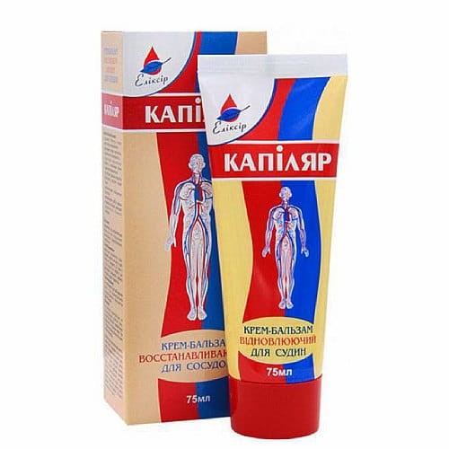 KAPILÁRNY KRÉM, SIBERSKÝ SMREKVEN, kŕčové žily, kapiláry, DIHYDRQUERCITIN, 75ml