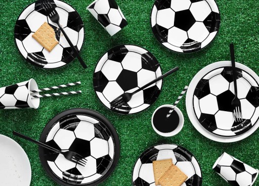 HRNČKY PAPIEROVÉ ŠÁLKY FUTBAL 6 ks