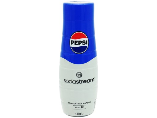 PEPSI COLA KONCENTRÁT SIRUP DO SODASTREAMU SATURATOR 9L DRINK s 440ml
