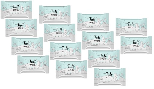 Luba Tuli vlhčené obrúsky pre deti s aloe 60ks x 5ks