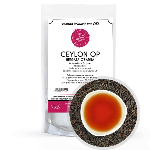 Čierny čaj Ceylon OP Sri Lanka - 100g