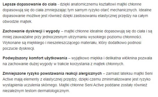 Naťahovacie savé nohavičky SENI ACTIVE TRIO L 1 ks