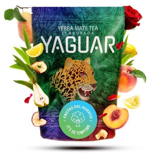 Yerba Mate Yaguar Frutas del Huerto 0,5 kg