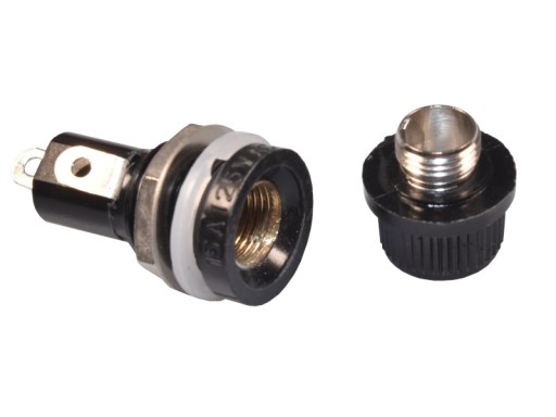 20 mm trubicová poistková objímka pre puzdro