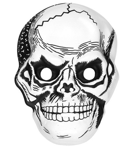 MASKA LEBEKY LEBEČKA BONEBODY HORROR HALLOWEEN