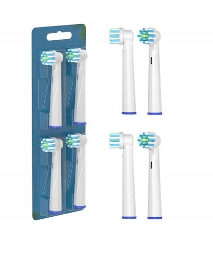 8x Oral B Cross Action Tips