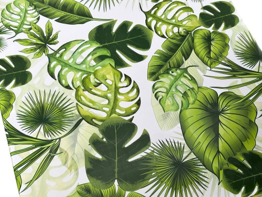 Obrus na meter Rozmery Obrus Obrus na stôl Monstera Leaves 10x140 cm