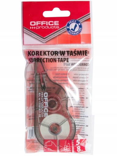 Korektor myši v páske Office Products 5 mm x 8 m