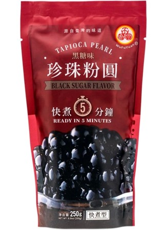Bubble Tea perly čierny cukor 250g WuFuYuan