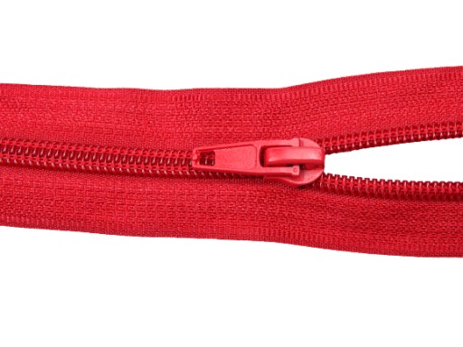 Zips 5, špirála, 75 cm, červený