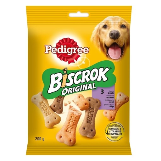 RODOKMEN Biscrok psie pamlsky mix príchutí 200 g
