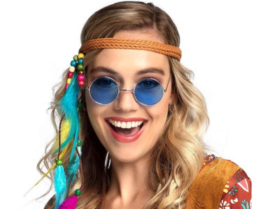 Lenonki Lenon okuliare Hippie Peace Love Photo boot
