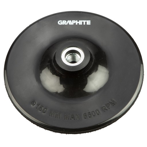 Pružný kotúč so suchým zipsom 150 mm x M14 + kolík