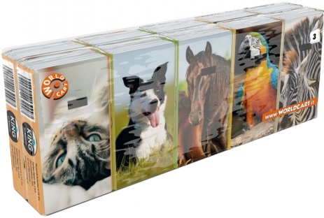 KARTIKA Utierky Animal 10 kusov