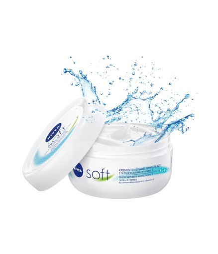 NIVEA SOFT hydratačný krém na telo a ruky 100ml