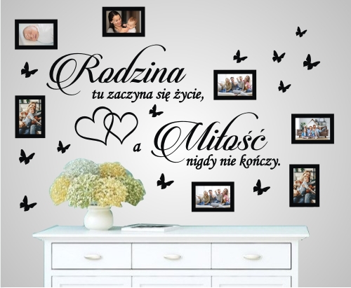 Samolepky na stenu FOTORÁMEČEK 15x21 FAREB