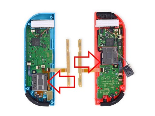 Analógový 3D gombíkový joystick V3 joy-con Nintendo Switch Red