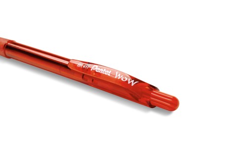AUTOMATICKÝ GUĽOVÝ BOD. PENTEL BK417 WOW RED - 5 ks.