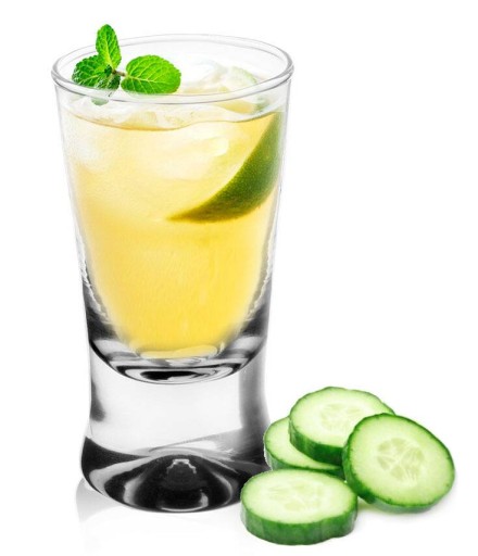 Poháre na vodku 25 ml, sada 6 kusov