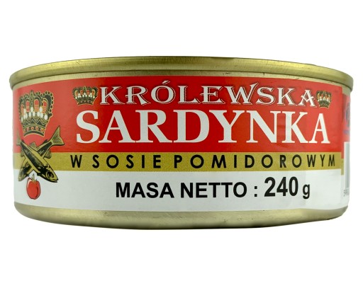 DIVOKÁ sardinka v paradajkovej omáčke LOTYŠSKO