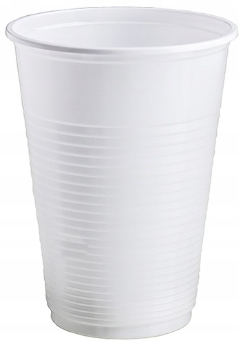 Jednorazový plastový pohár 200 ml biely 100 ks