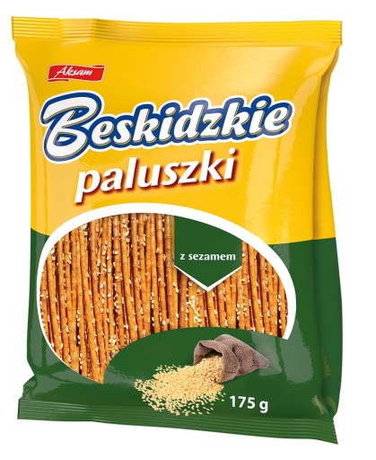 AKSAM SEZAMOVÉ PRSTY 175G