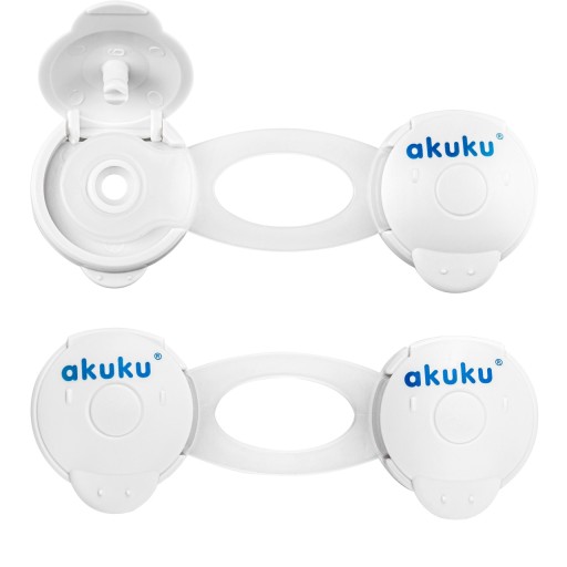 AKUKU UNIVERZÁLNE ZABEZPEČENIE DO SKRINÍK KRÁTKE 10cm A0648 - 2 KS
