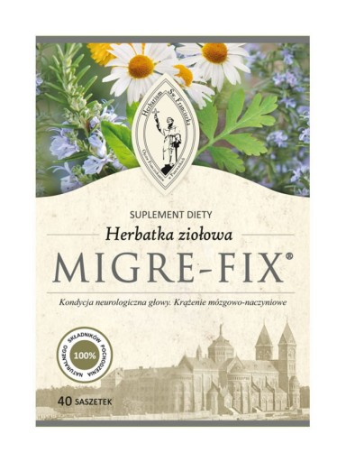 Franciszkańska MIGRE-FIX FIX bylinkový čaj 40x3g