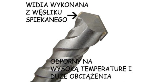VRTÁK DO BETÓNU MURIVA SDS PLUS 10 x 600 MM PROF