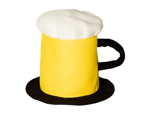Žltý klobúk Pivo Oktoberfest Party Funny Party Gadget