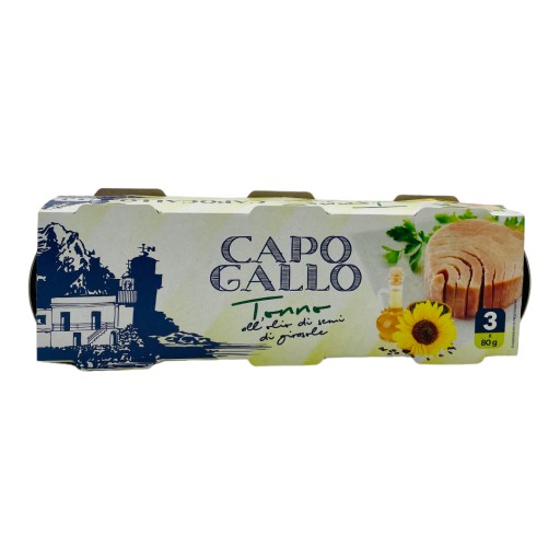 Tuniak v slnečnicovom oleji - Sicília! 3x 80 g!