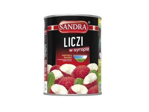 Sandra Liči v sirupe 580 ml