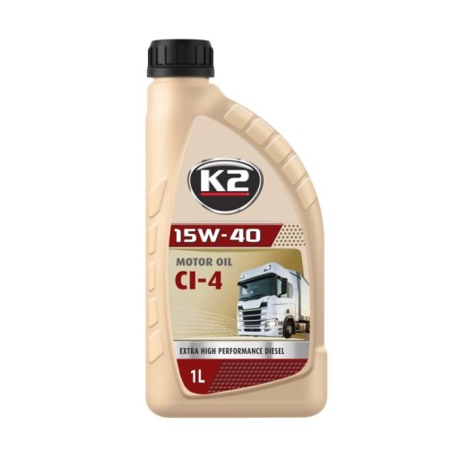 K2 15W40 CI-4 1L. O4061E MOTOROVÝ OLEJ