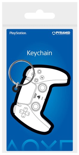 Playstation Controller - gumená kľúčenka