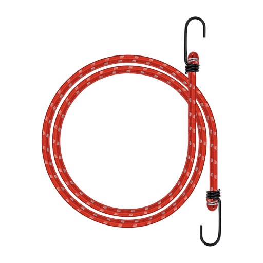 Gumové laná na uchytenie batožiny do kufra, flexibilné 110cm x 3 ks