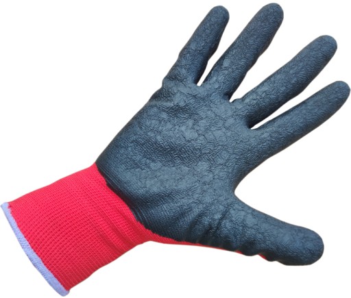 RUKAVICE PRACOVNÉ RUKAVICE SILNÉ LATEXOVÉ 10