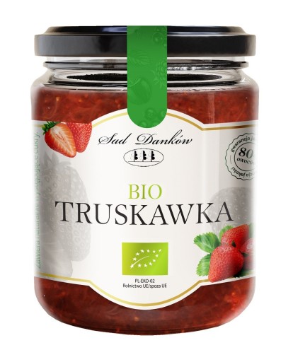 Jahoda 80% ovocie bez cukru 260g - Sad Danków