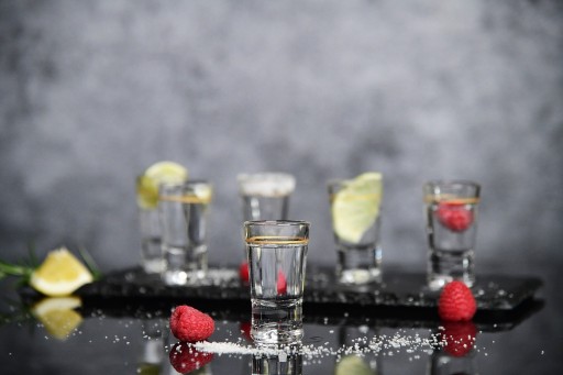 Poháre na vodku X Złoty Pasek SET, 6 ks, 25 ml