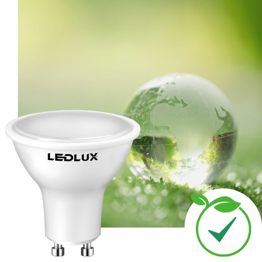 LED žiarovka GU10 6,5W = 60W SMD 4000K neutrálna Premium LEDLUX nebliká