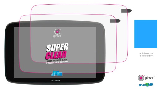 Ochranná fólia GLLASER SC pre TomTom GO 6000