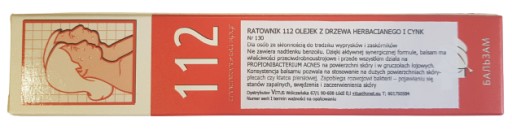 RATOWNIK 112 Č. 130 AKNÉ KRÉM ZINK