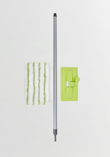 Mop s rukoväťou vo veľkosti MINI, mikrovlákno + rukoväť 80 cm