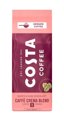 Costa Coffee Crema Blend mletá káva 200g
