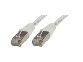 MicroConnect F/UTP CAT5e 10m biele PVC