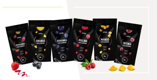 Mrazom sušené čerešne 50g PREMIUM HiFOOD CEL