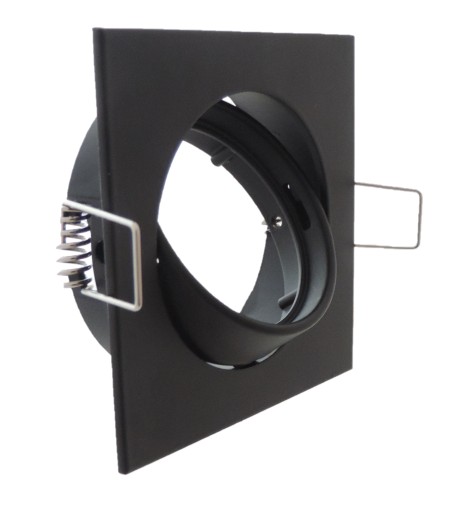 Držiak halogénovej žiarovky Pohyblivý MATTE BLACK GU10 ALUM