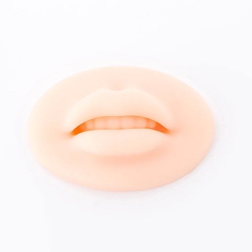 Silikónové pery na cvičenie LIPS 3D Light Beige