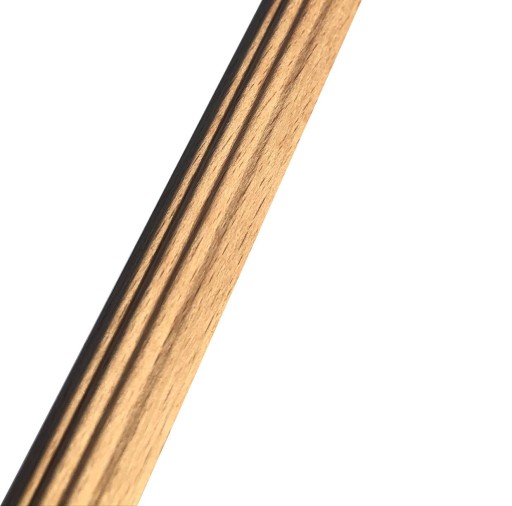 Drážkovaná buková hmoždinka, priemer 10, 500 mm, kruhová tyč