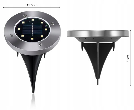 SOLÁRNE ZÁHRADNÉ LAMPY LED SOLÁRNE ZEMNÉ LAMPY