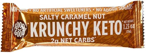 Crunchy Tyčinka Slaný Karamel Orech KETO BEZ CUKRU